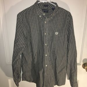 Chaps Men's Medium Checkered Shirt